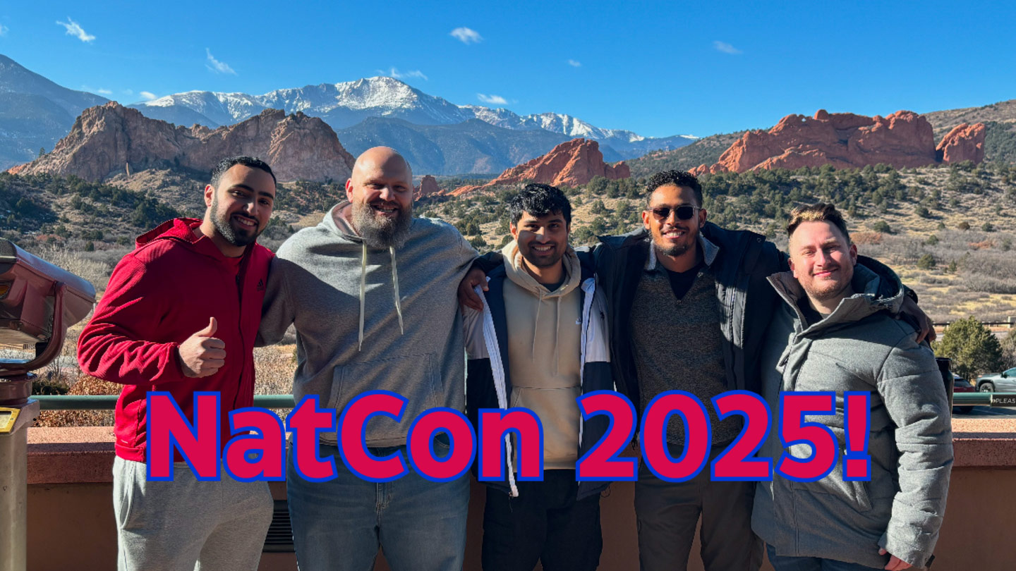 Student veterans pictured at Garden of the Gods!