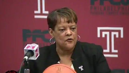 Temple University introduces Diane Richardson as new women’s basketball coach