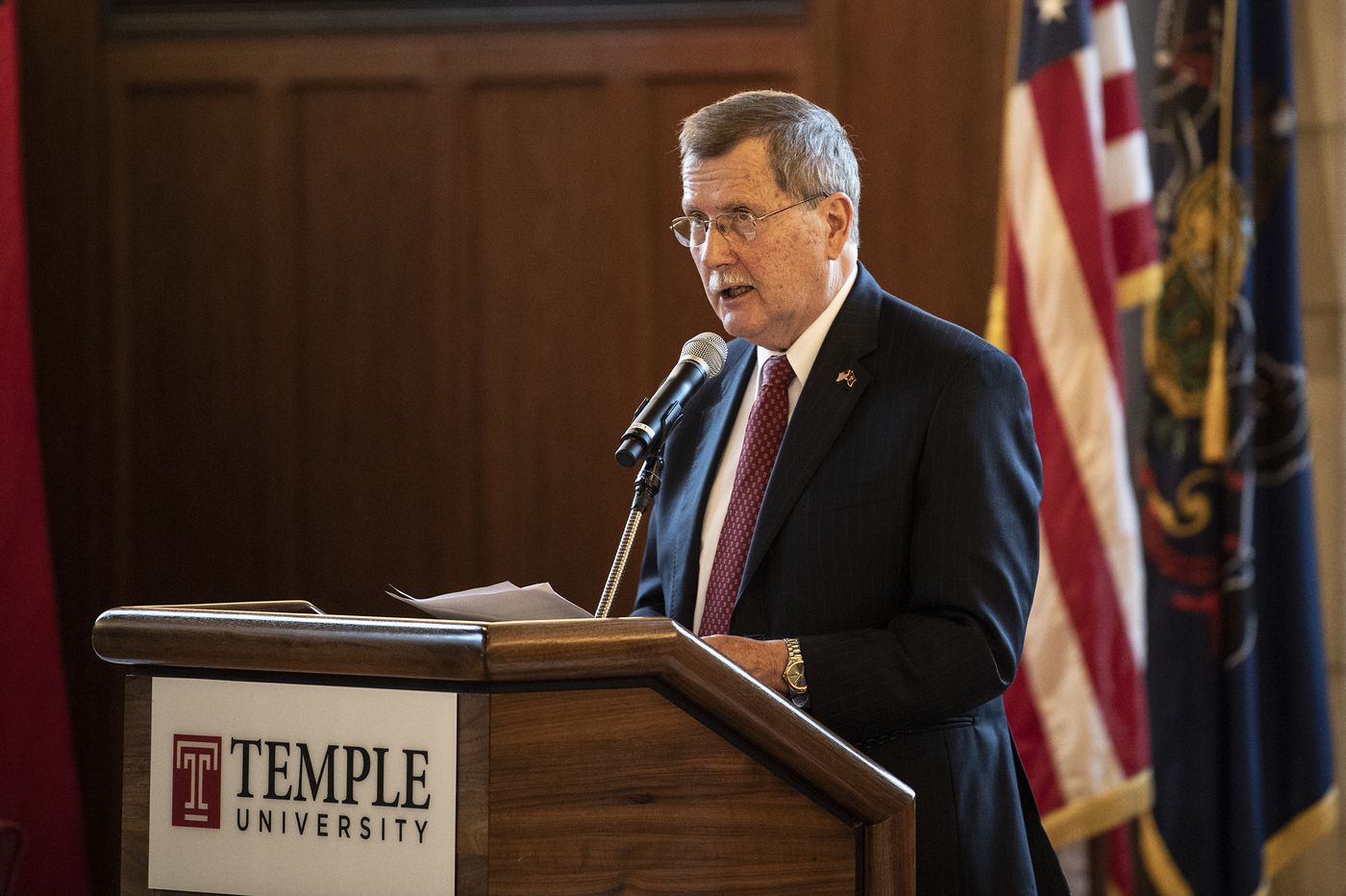 Temple University launches search for new president: Englert to leave after 45 years in 17 roles