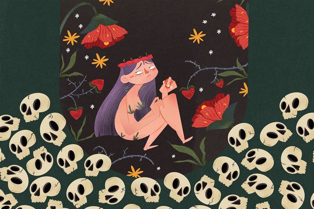 illustration by a student.
